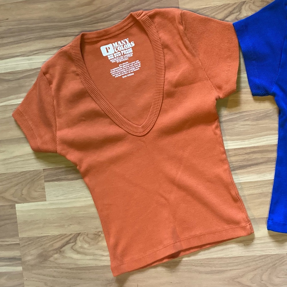 Big Bud Press Short Sleeve V Neck